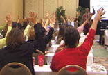 Hands Raised